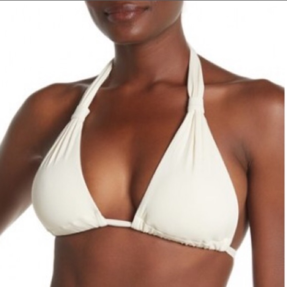 Vitamin A Flash front closure halter